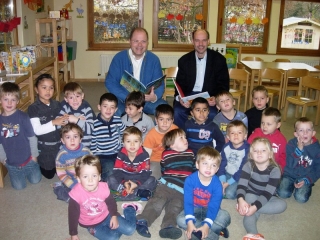 Vorleser im Kindergarten