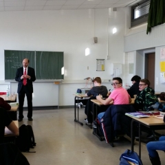 Besuch am Max Born Gymnasium