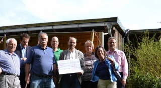 Scheckübergabe Ebniseezeltager